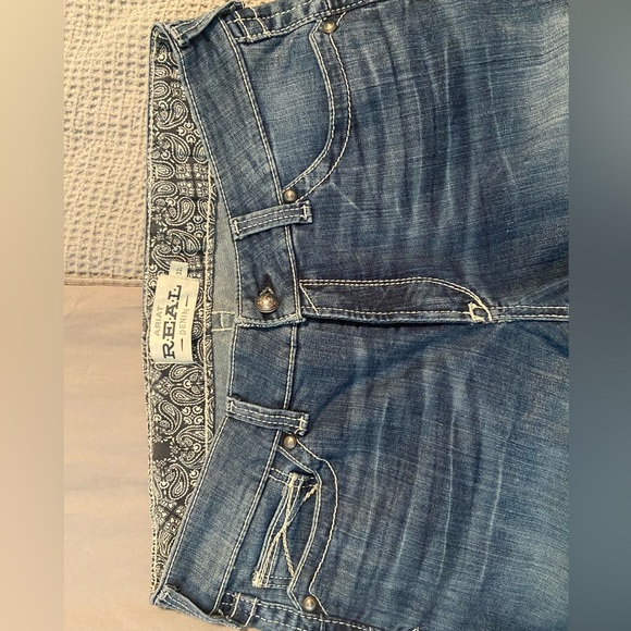 Ariat 32L boot cut mid rise jeans - Picture 7 of 9